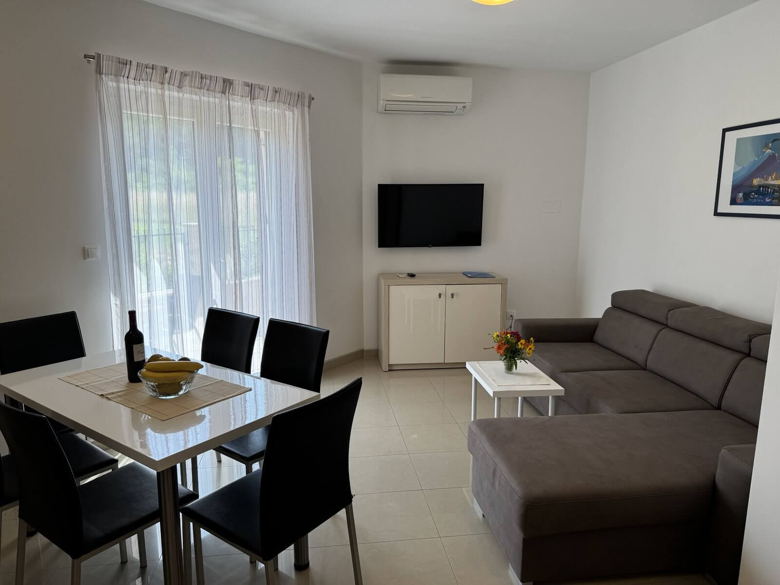 Apartment 1 — living room